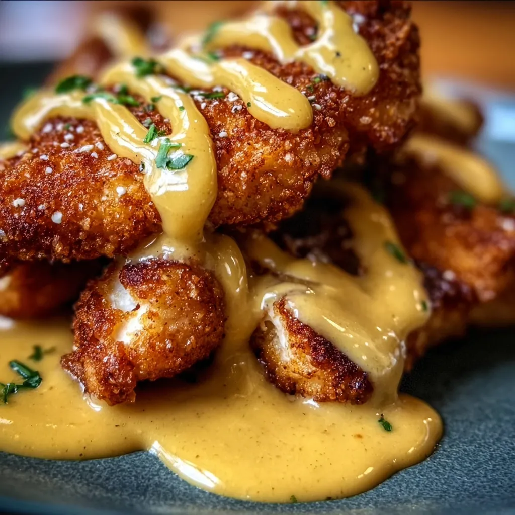 Pretzel Chicken with Mustard-Cheddar Sauce: An Amazing Ultimate Recipe